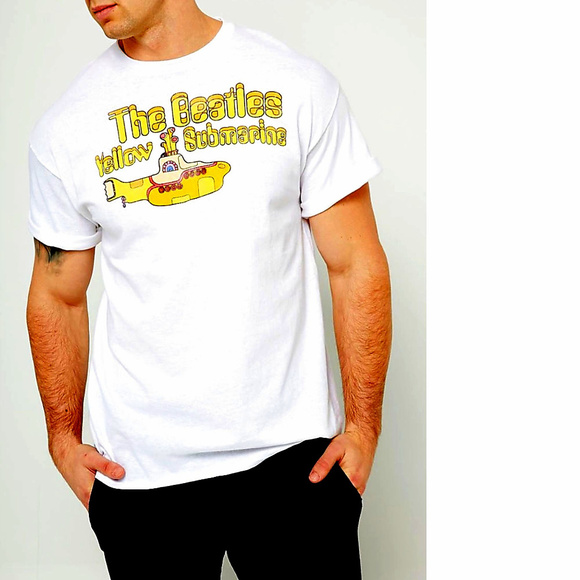 The Beatles Yellow Submarine rock Official T-Shirt S NWT - Picture 1 of 2